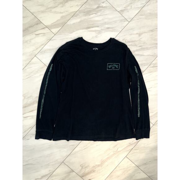 Billabong Adventure Division Organic Cotton Long Sleeve T Shirt Graphic Logo XL - Picture 1 of 5